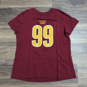 Nike Tee Washington Commanders‎ Chase Young Women's T-shirt Size Large